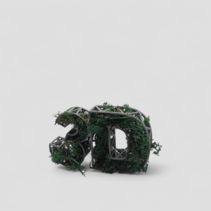 Διακοσμητικά Γράμματα με Moss