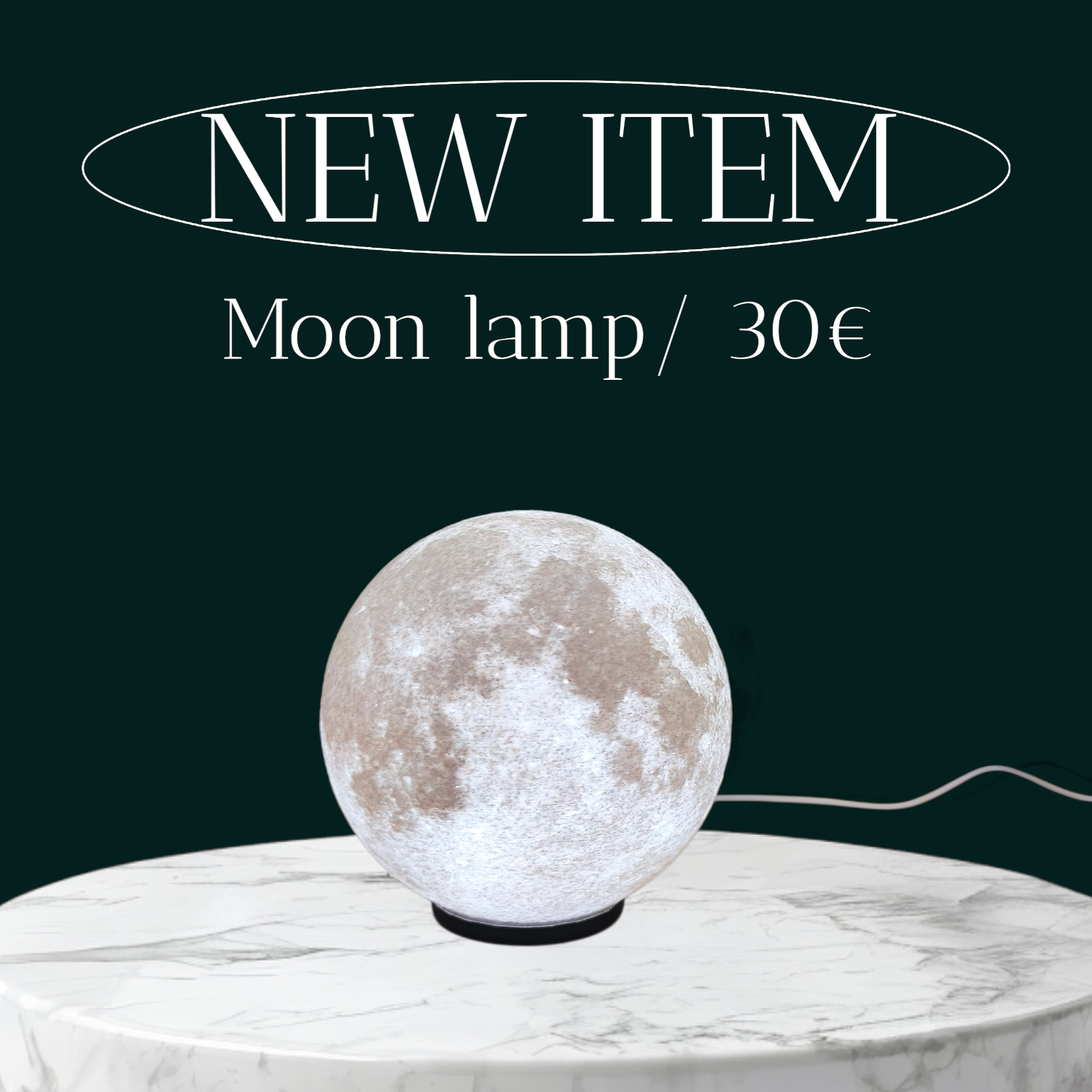 Διακοσμητικό Φωτιστικό (Σελήνη) - Image 2